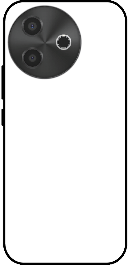 Vivo Y39 back cover mockup - customisable glossy metal silicone case