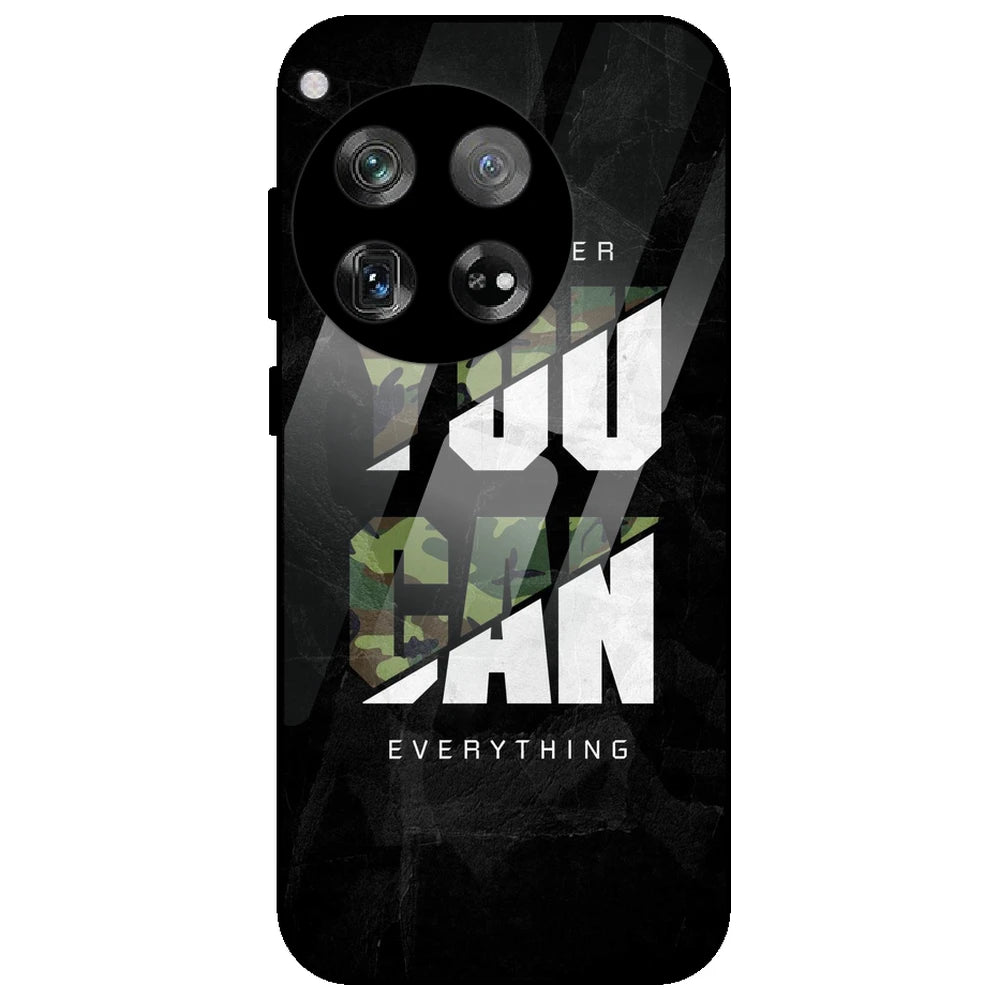 You Can Do Everything - Glass Case for OnePlus 12