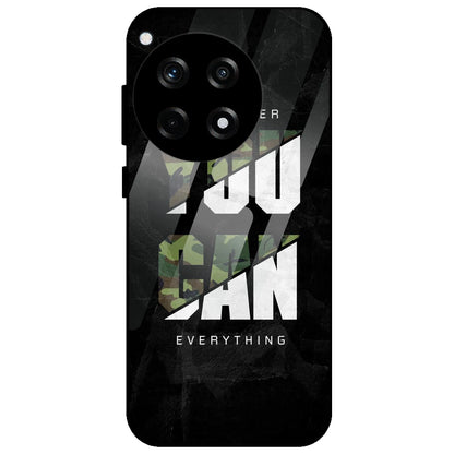 You Can Do Everything - Glass Case for OnePlus 12R