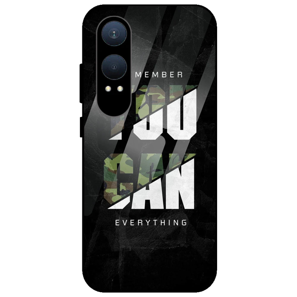 You Can Do Everything - Glass Case for OnePlus Nord CE 4 Lite