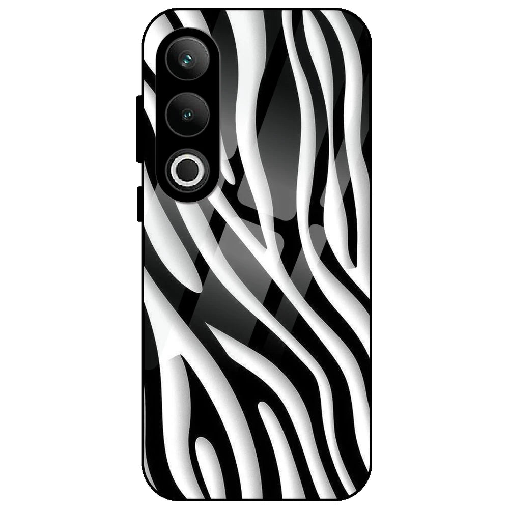 Zebra Print - Glass Case for OnePlus Nord CE 4