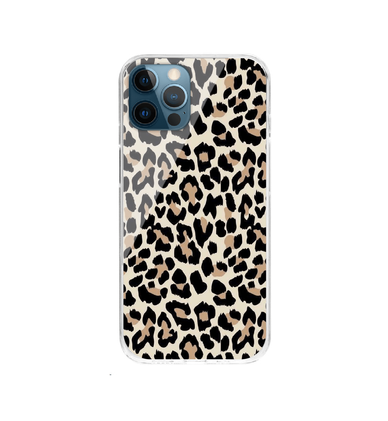 Leopard Print - Silicone Case For Apple iPhone Models
