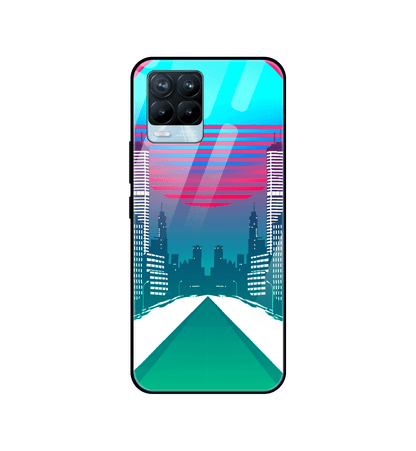 Citylight Synthwave  - Hard Cases For Realme Models