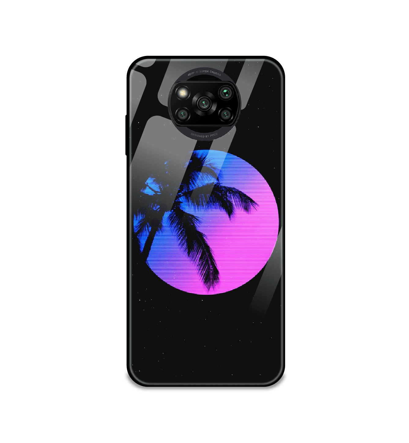 Night Terror Synthwave - Glass Cases For Poco Models