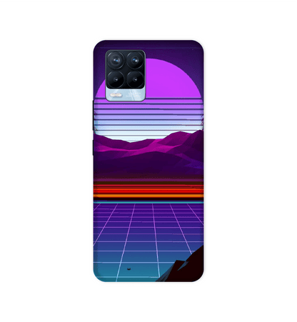 Electrofloor Synthwave  - Hard Cases For Realme Models
