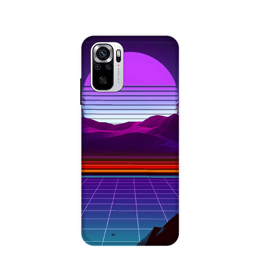 Electrofloor Synthwave -Hard Cases For Redmi Models