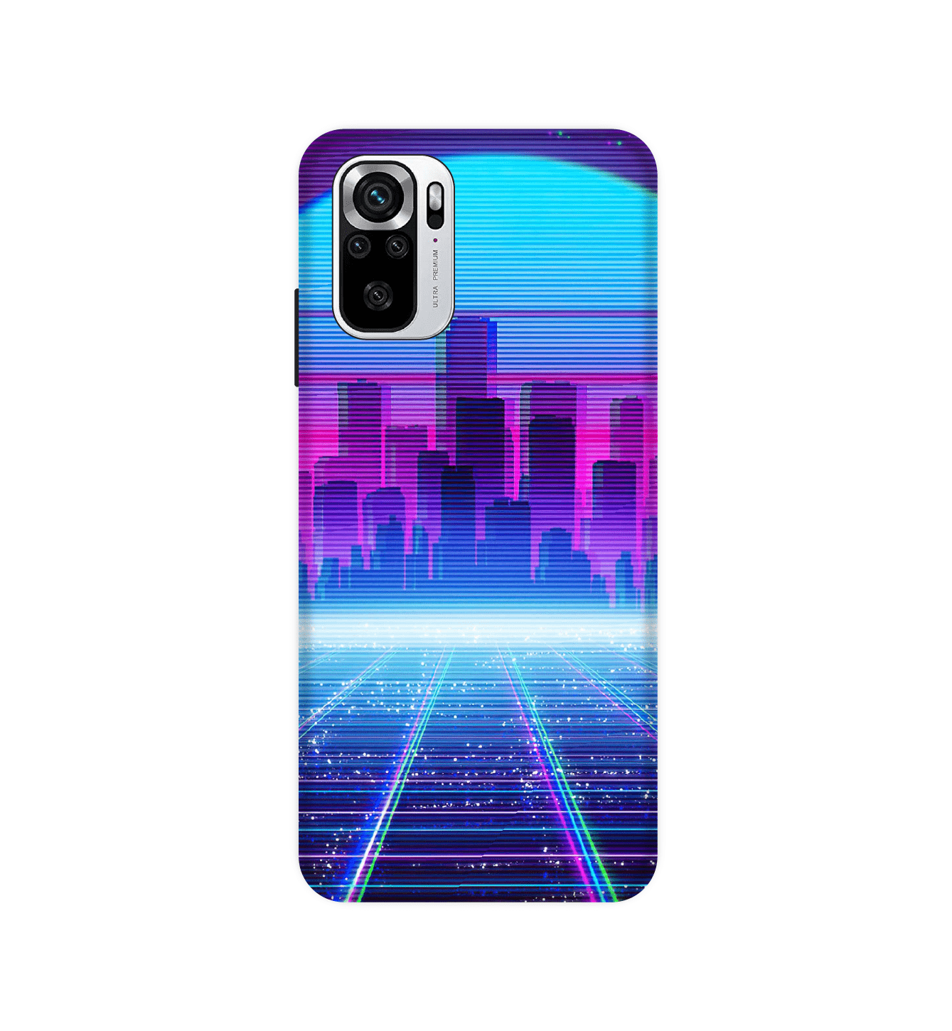 Cityscape Synthwave - Hard Cases For Xiaomi Redmi Models