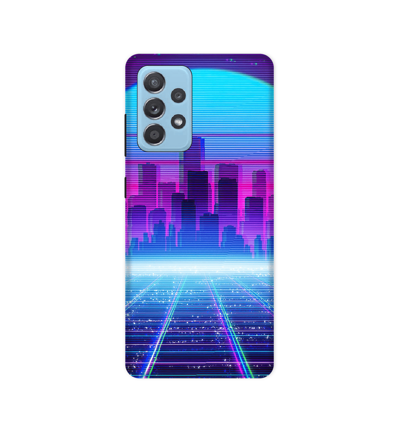 Cityscape Synthwave - Hard Cases For Samsung Models