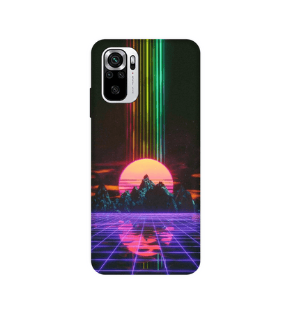 Retro Sunset Synthwave - Hard Cases For Redmi Models