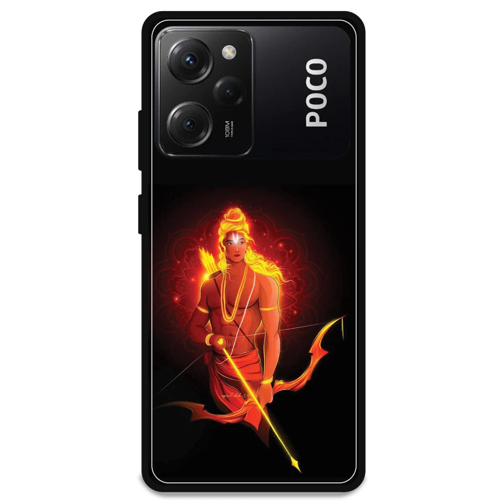 Lord Rama - Armor Case For Poco Models Poco X5 Pro 5G