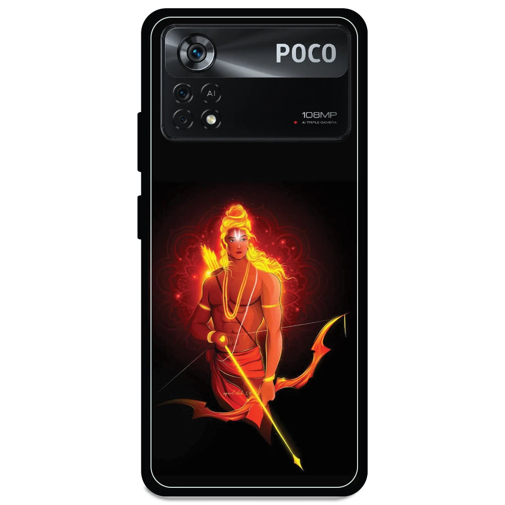 Lord Rama - Armor Case For Poco Models Poco X4 Pro 5G