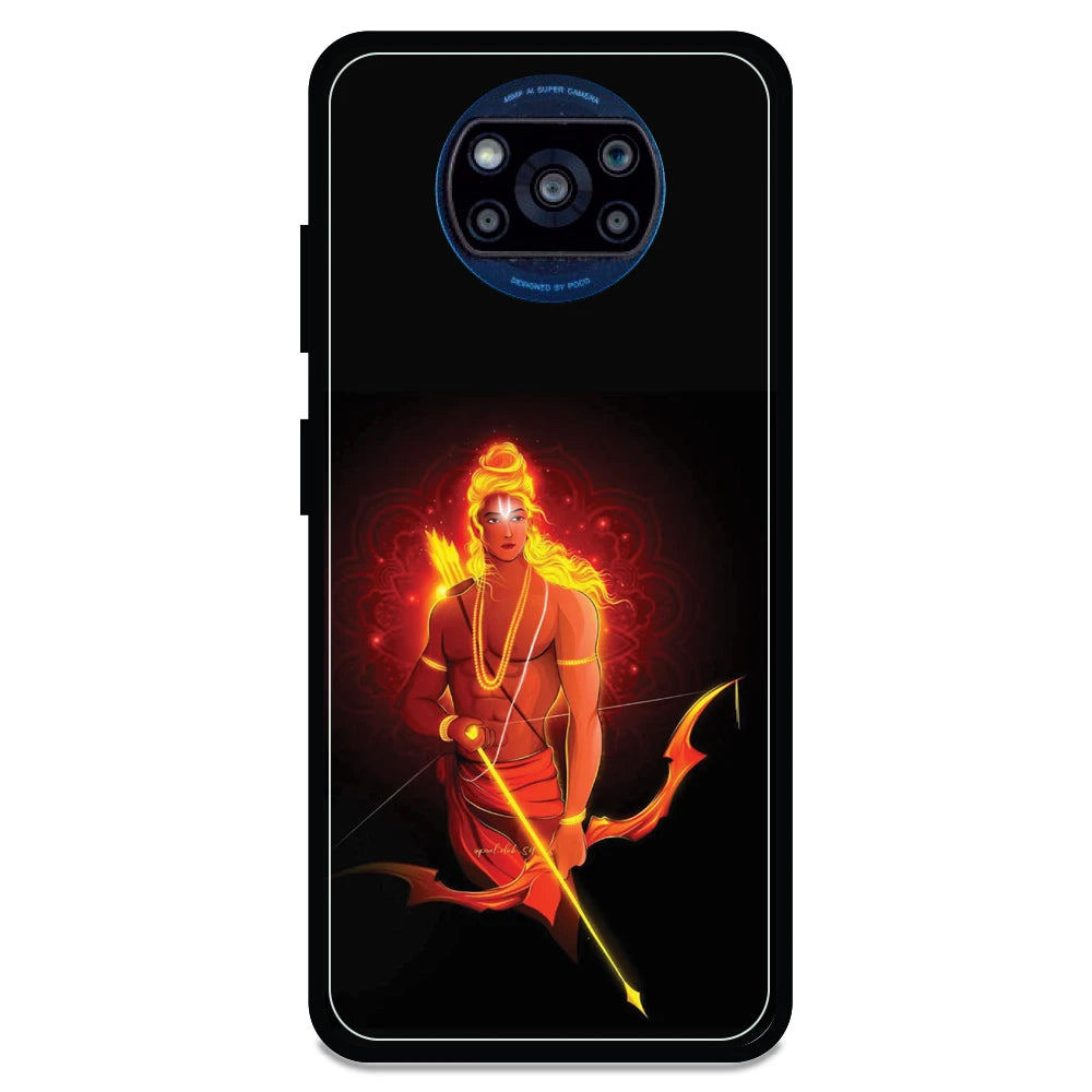 Lord Rama - Armor Case For Poco Models Poco X3 Pro