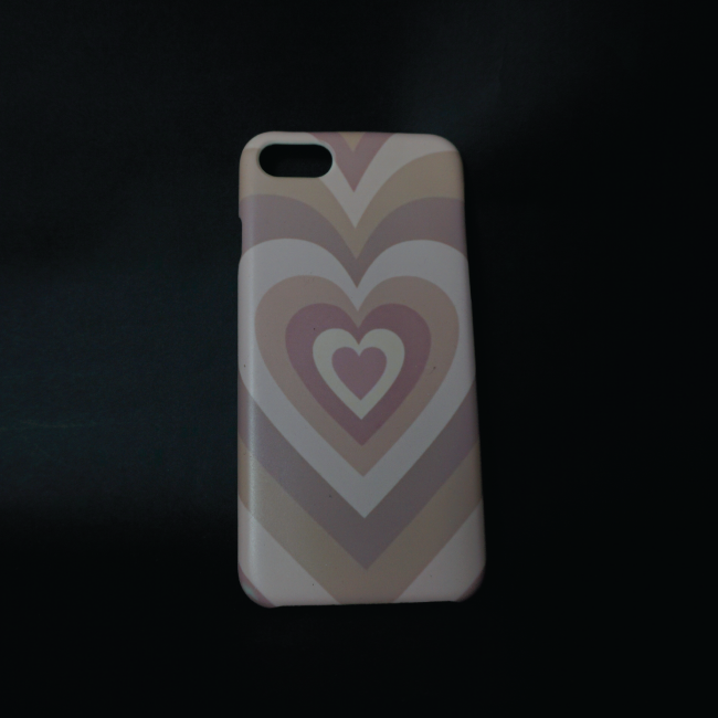 Purple Hearts Hard Case- iPhone SE 2020
