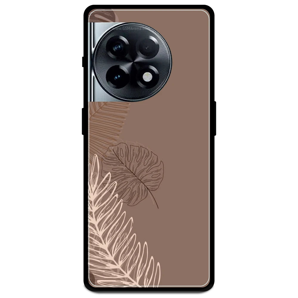 Brown Leaves Armor Case OnePlus 11R