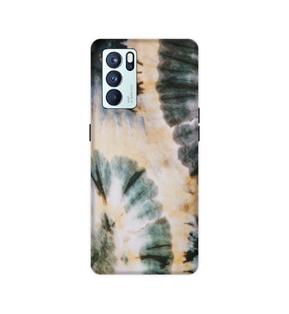 Black And Gold Tie Dye - Hard Cases For Oppo Models