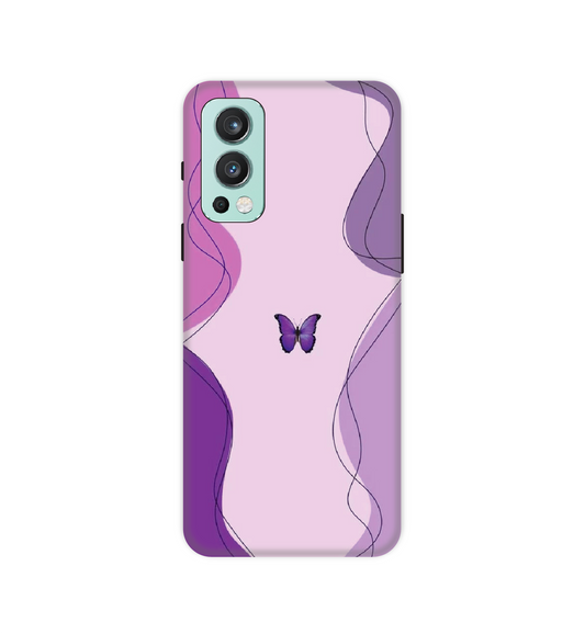 Purple  Butterfly -  Hard Cases For OnePlus Models