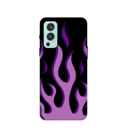 Purple Flames - Hard Cases For OnePlus Models