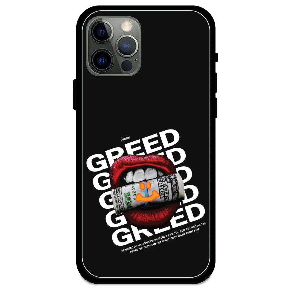Greed - Armor Case For Apple iPhone Models 12 Pro Max