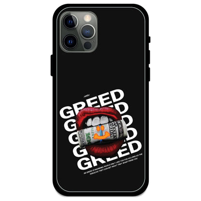 Greed - Armor Case For Apple iPhone Models 12 Pro