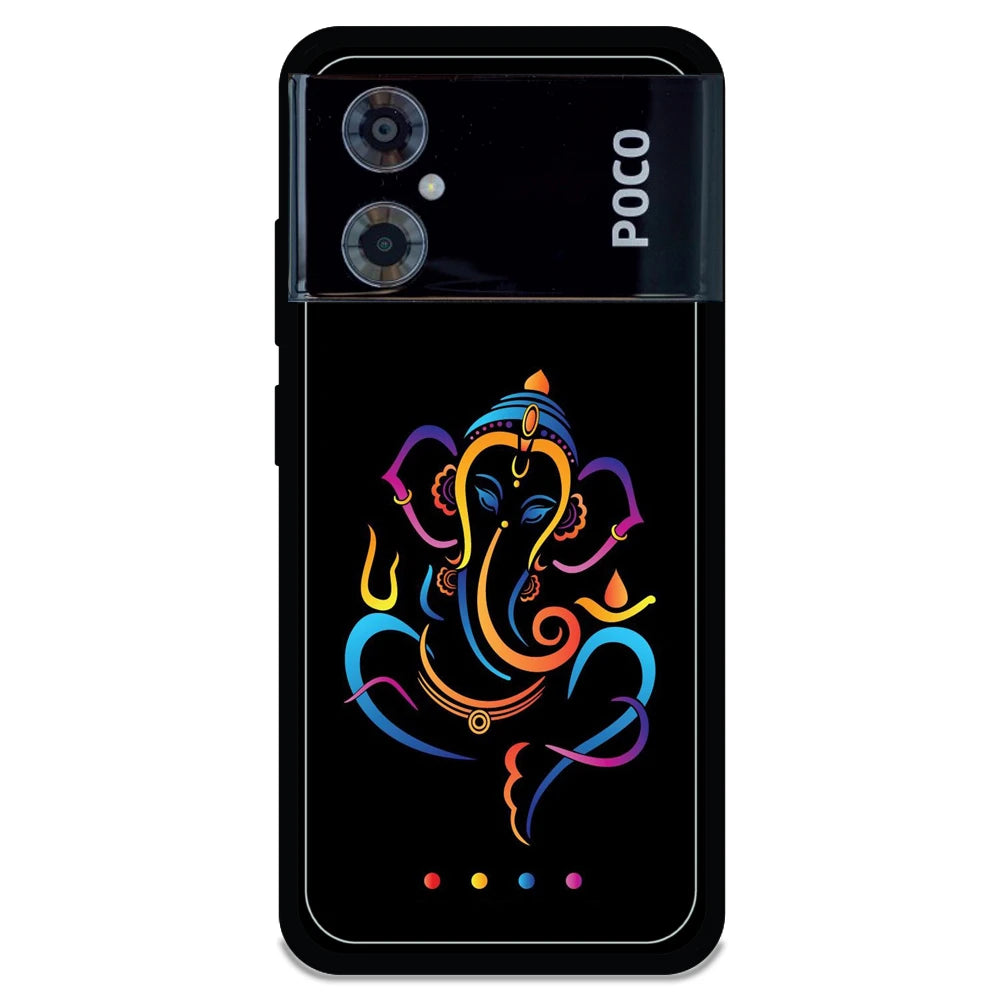 Lord Ganapati - Armor Case For Poco Models Poco M4 5G