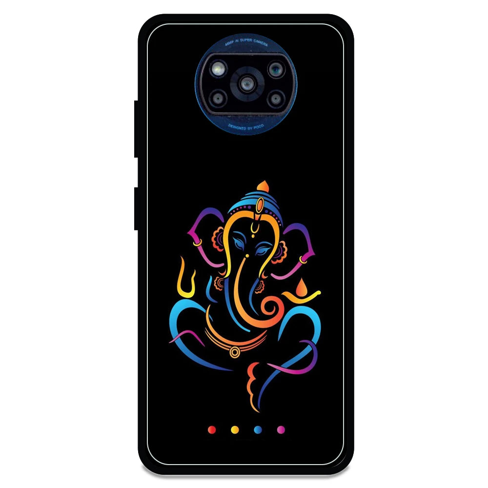 Lord Ganapati - Armor Case For Poco Models Poco X3 Pro