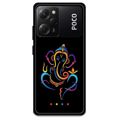 Lord Ganapati - Armor Case For Poco Models Poco X5 Pro 5G