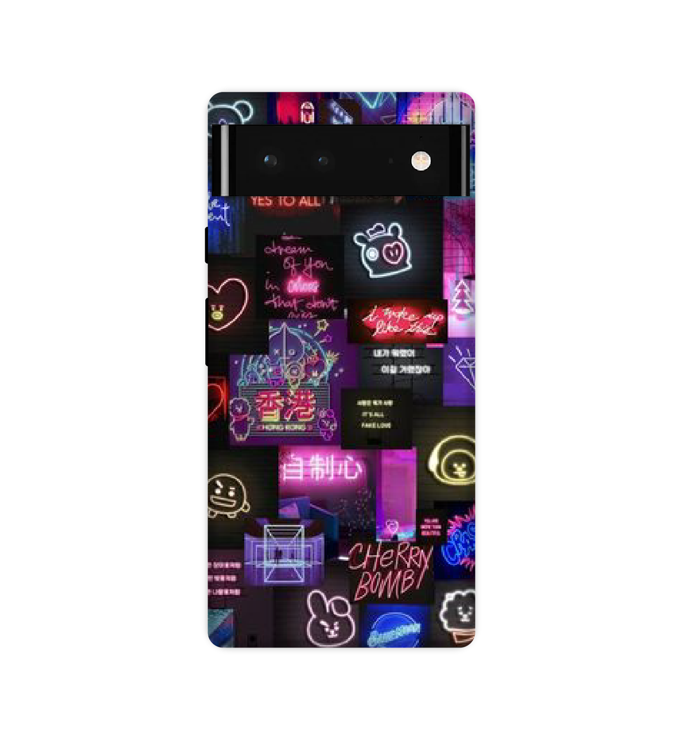 Neon Collage - Hard Cases For Google Models