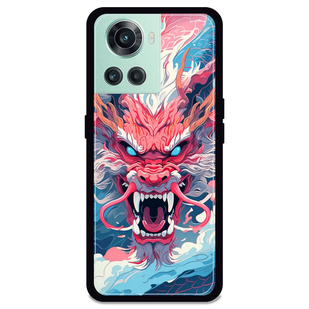 Pink Dragon - Armor Case For OnePlus Models One Plus Nord 10R