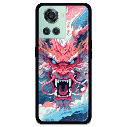 Pink Dragon - Armor Case For OnePlus Models One Plus Nord 10R