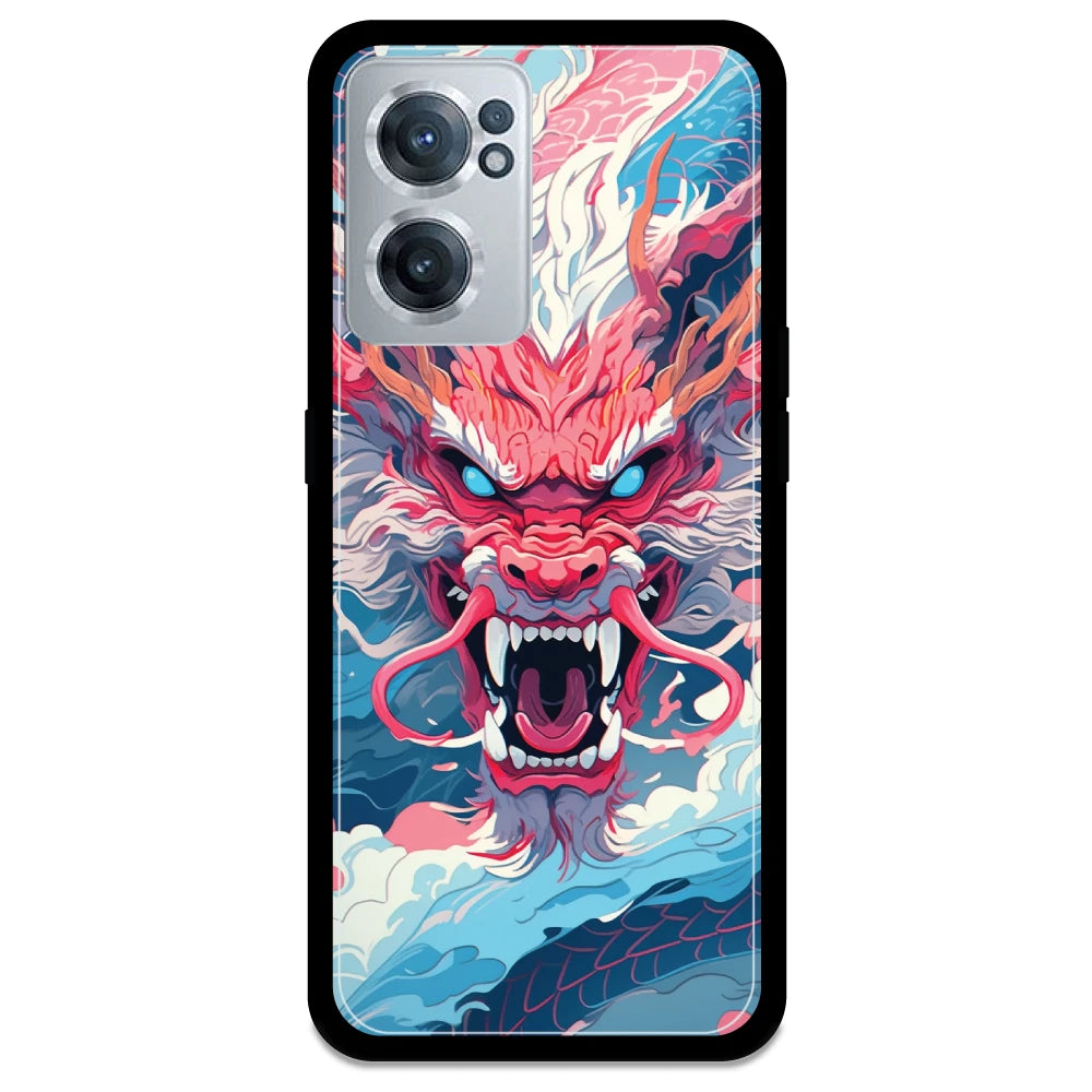Pink Dragon - Armor Case For OnePlus Models One Plus Nord CE 2 5G