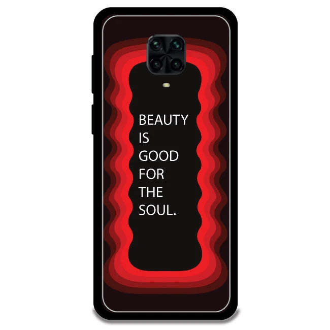 'Beauty Is Good For The Soul' - Armor Case For Poco Models Poco M2 Pro