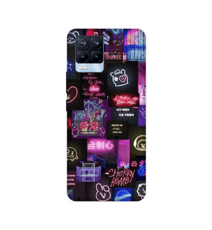 Neon Collage - Hard Cases For Realme Models