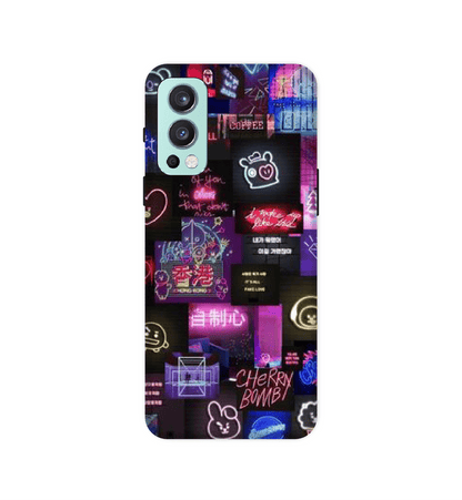 Neon Collage - Hard Cases For OnePlus Models