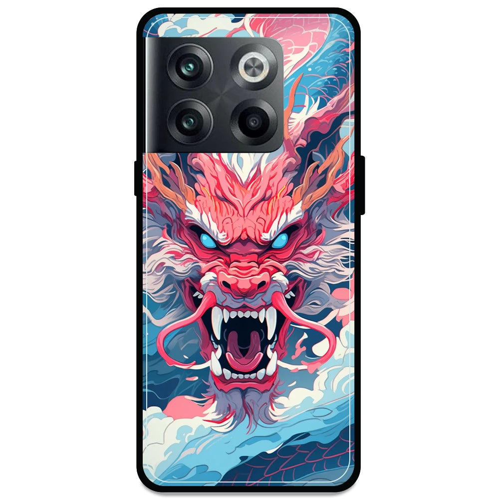 Pink Dragon - Armor Case For OnePlus Models One Plus Nord 10T