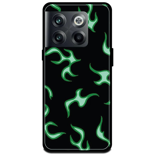 Green Flames - Armor Case For OnePlus Models