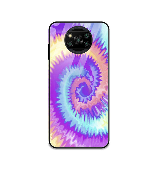 Unicorn Tie Dye - Glass Cases For Poco Models