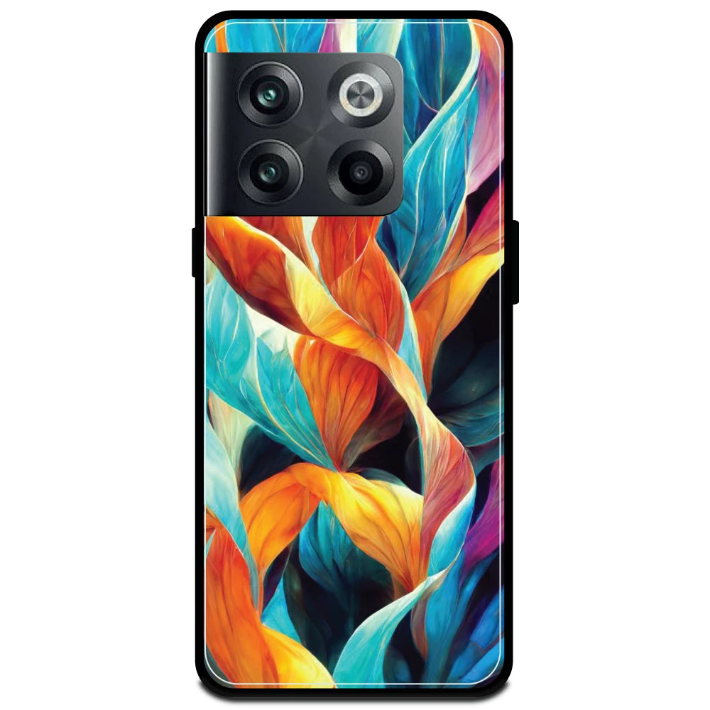 Leaves Abstract Art - Armor Case For OnePlus Models One Plus Nord 10T