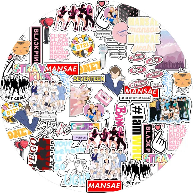 Anime Sheet Matte Stickers  Shopee Philippines