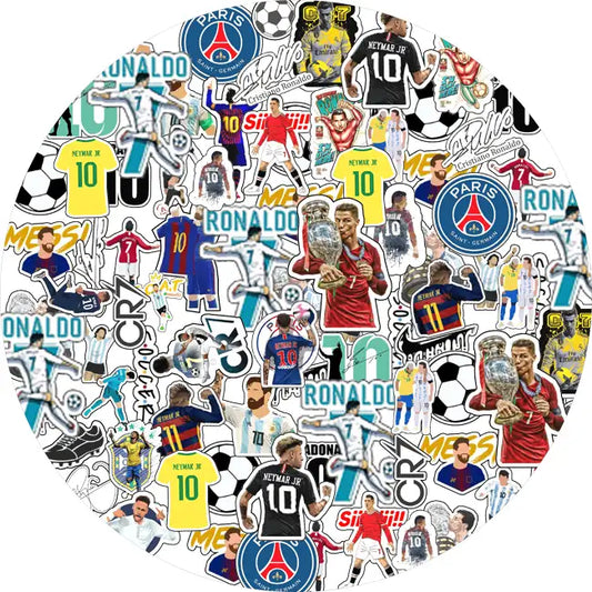 Football - A Combo Of 4 Sticker Sheets