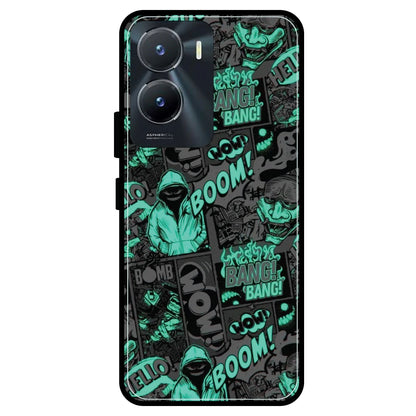 Boom - Glossy Metal Silicone Case For Vivo Models