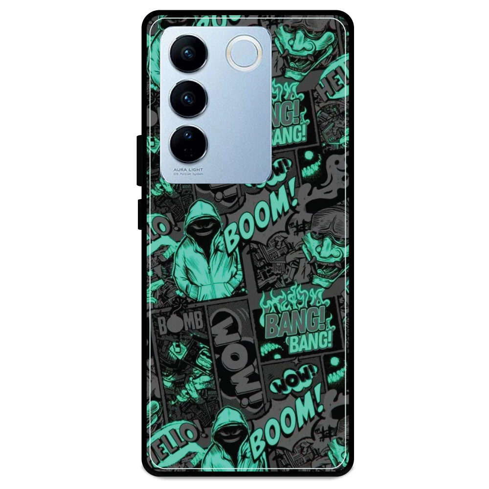 Boom - Glossy Metal Silicone Case For Vivo Models