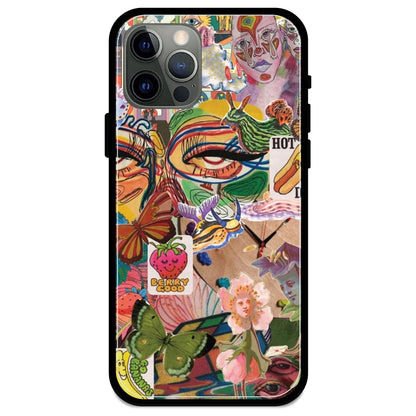 Vintage Collage - Armor Case For Apple iPhone Models 12 Pro Max