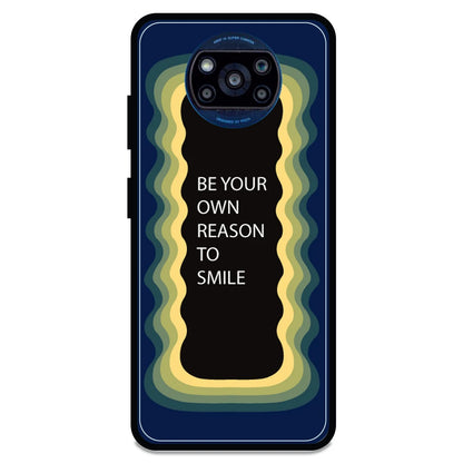 'Be Your Own Reason To Smile' - Armor Case For Poco Models Poco X3 Pro