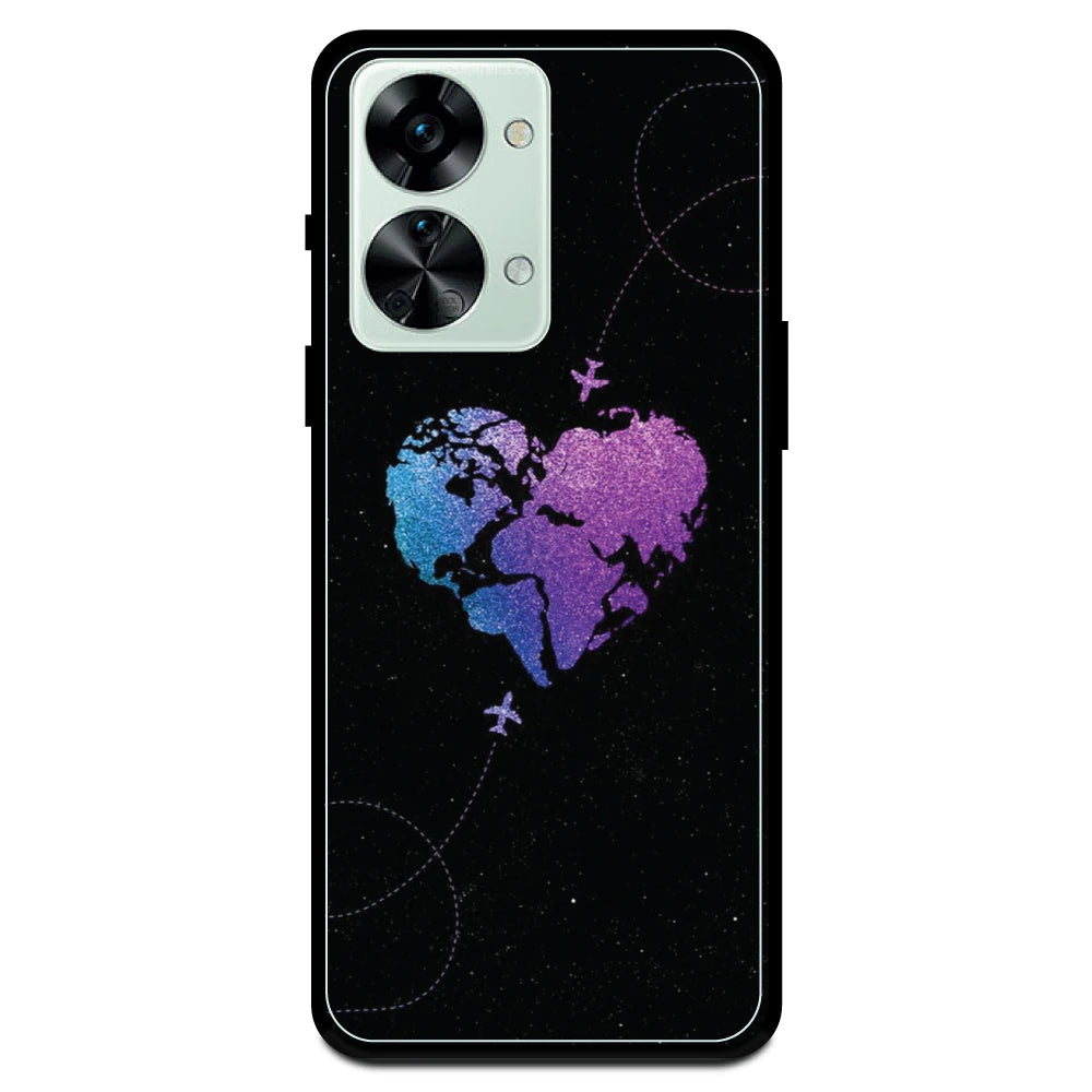 Travel Heart - Armor Case For OnePlus Models One Plus Nord 2T 