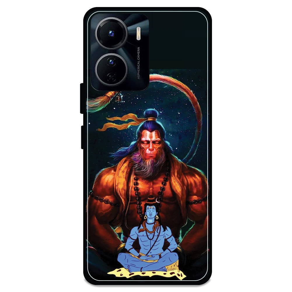 Lord Shiva & Lord Hanuman - Armor Case For Vivo Models Vivo Y16