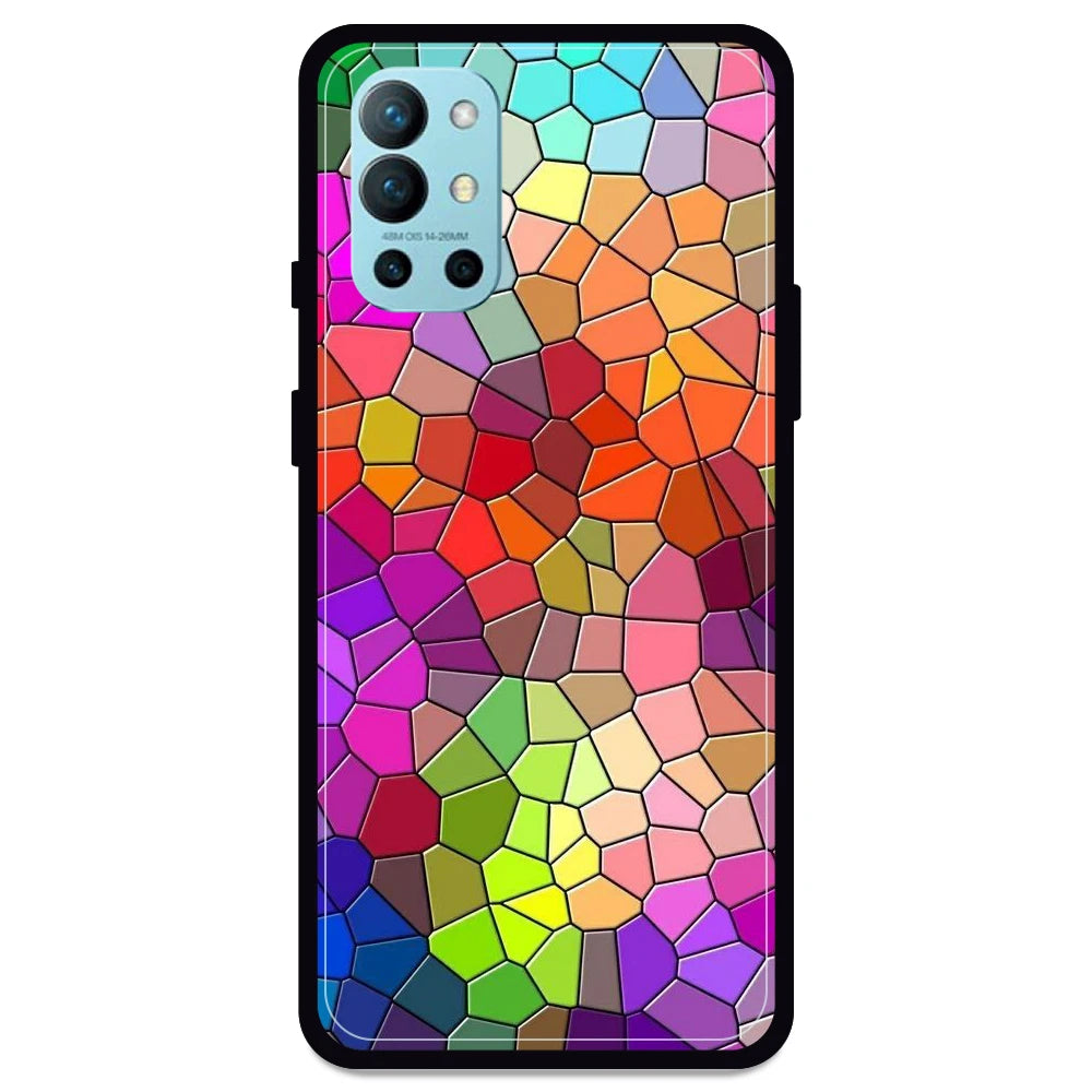 Rainbow Mosiac - Armor Case For OnePlus Models One Plus Nord 9R