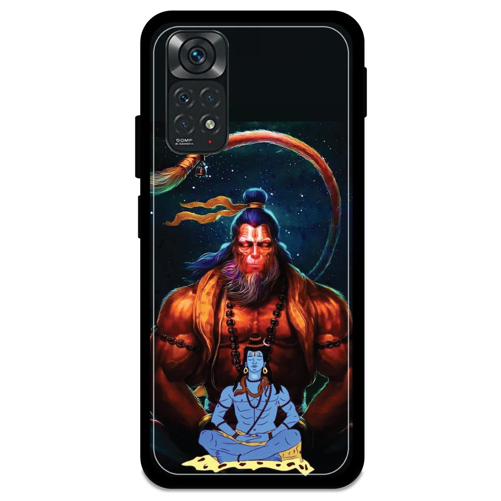 Lord Shiva & Lord Hanuman - Armor Case For Redmi Models 11 4g