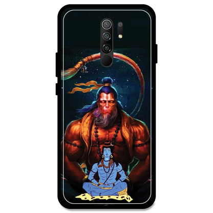 Lord Shiva & Lord Hanuman - Armor Case For Redmi Models Redmi Note 9 Prime