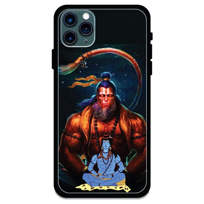 Lord Shiva & Lord Hanuman - Armor Case For Apple iPhone Models Iphone 11 Pro