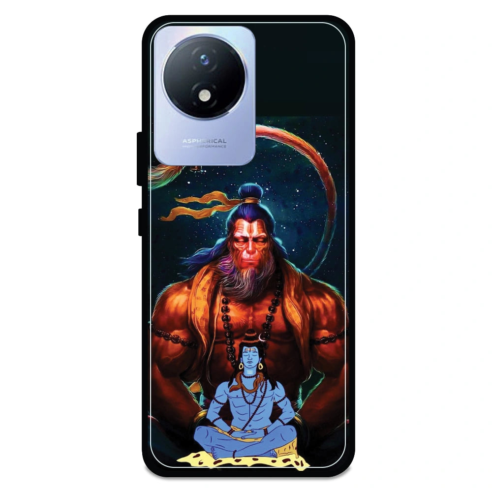 Lord Shiva & Lord Hanuman - Armor Case For Vivo Models Vivo Y02